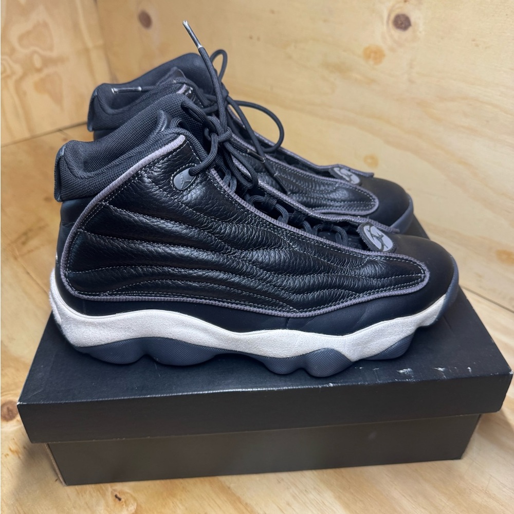 Men's Black High-Top Sneakers